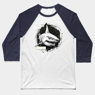 shark design VI Baseball T-Shirt